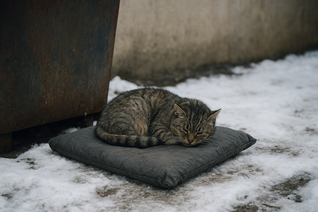 Guía invernal para gatos callejeros: cómo ayudarlos a sobrevivir el frío
