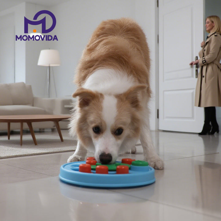 MOMOVIDA Puzzle interactivo Dispensador de comida
