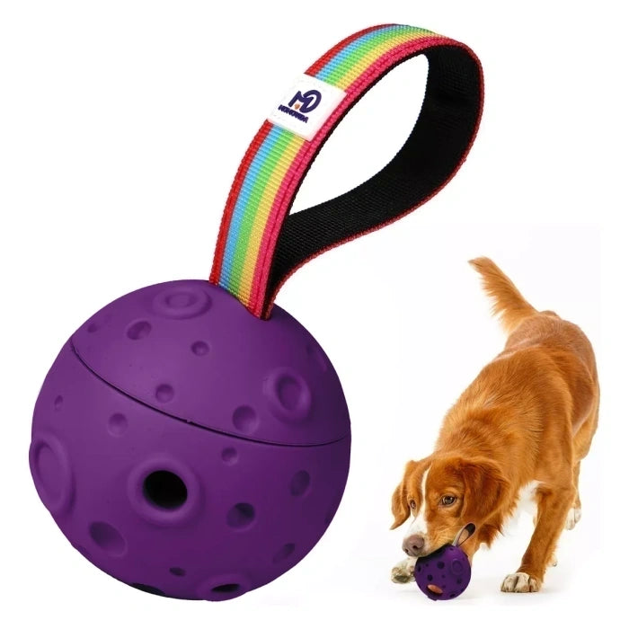 Forma De Meteorito Momovida Pelota Rosa Para Lamer Perros