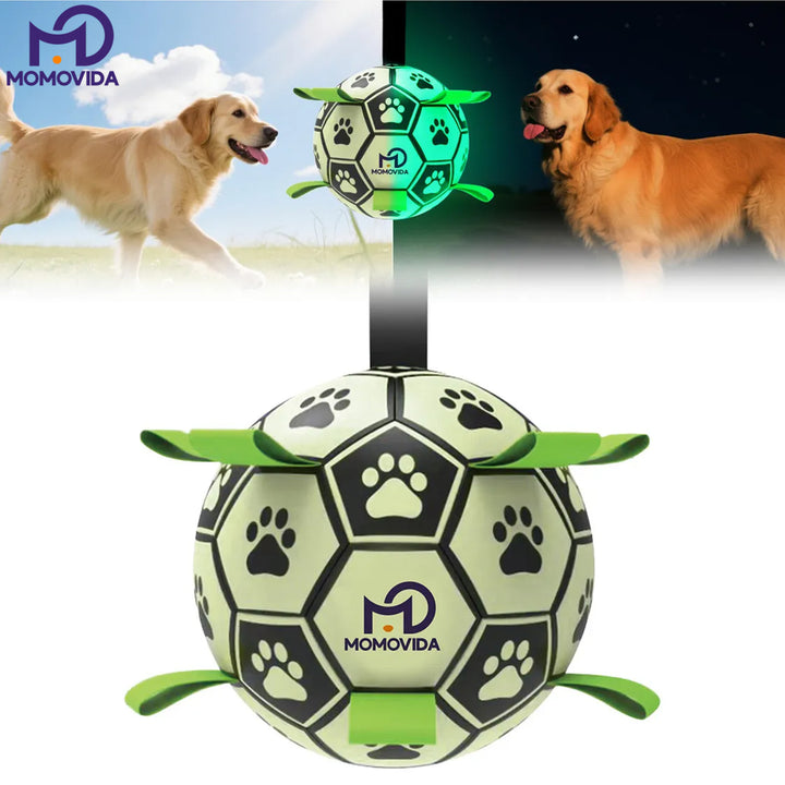 MOMOVIDA Fútbol fluorescente