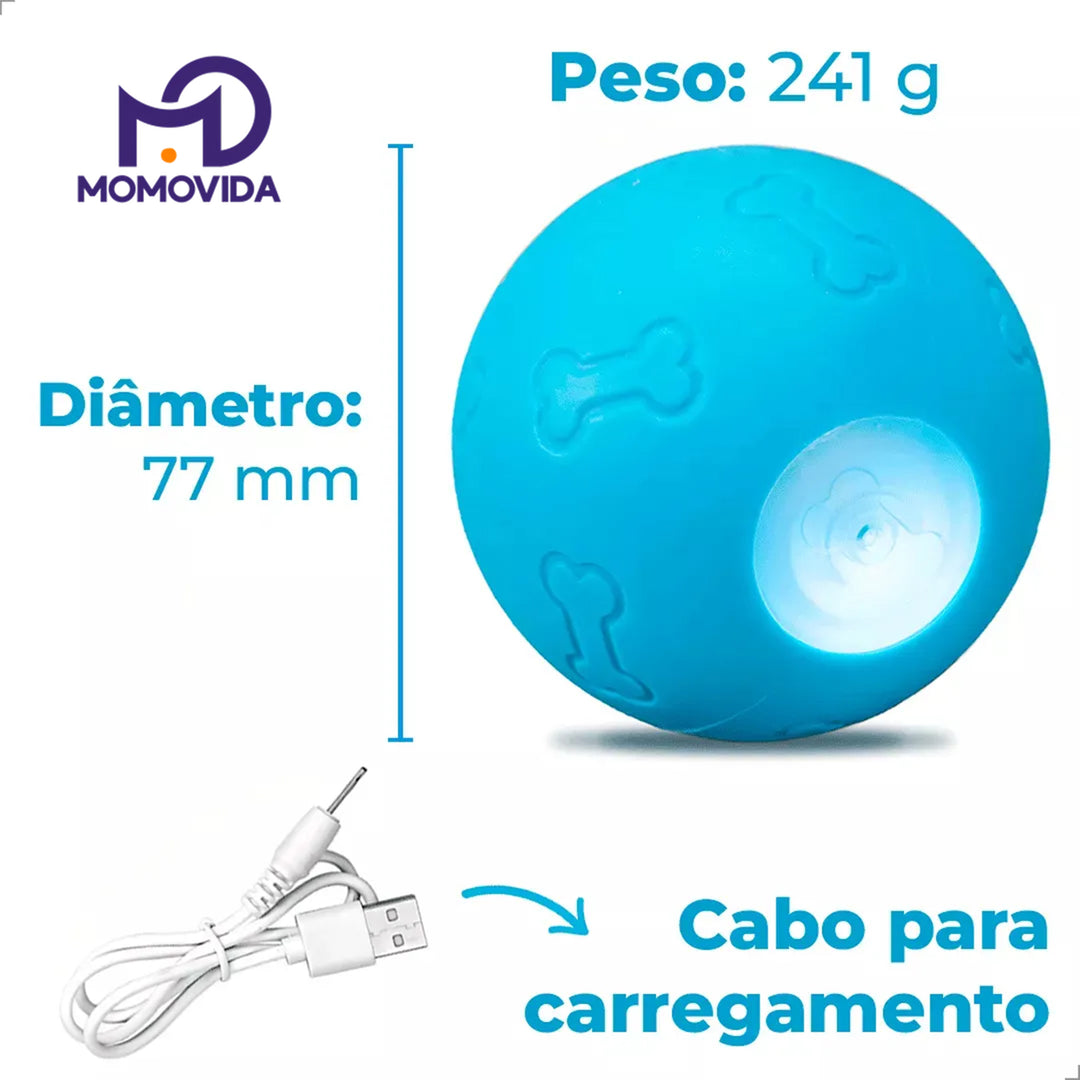 MOMOVIDA Pelota interactiva para perros