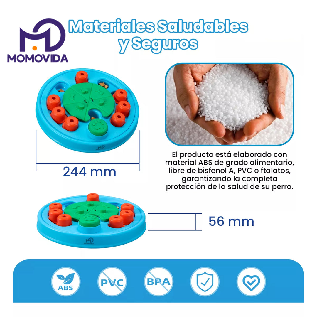 MOMOVIDA Puzzle interactivo Dispensador de comida