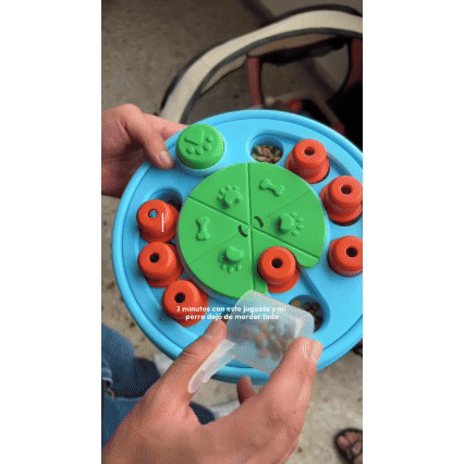 MOMOVIDA Puzzle interactivo Dispensador de comida